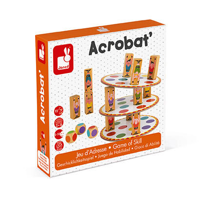 Společenská hra pro děti Akrobat