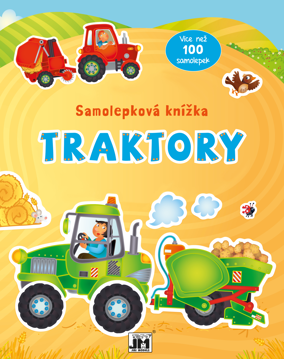 Obrázek Traktory - samolepková knížka