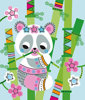 Obrázek Kreativní hračky na tvoření Prstové barvy Panda a kamarádi Janod Atelier Sada Maxi