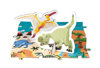 Obrázek Vzdělávací puzzle Dinosauři Janod s figurkami dinosaurů
