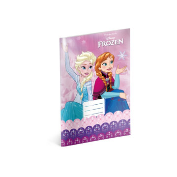 Obrázek Školní sešit Frozen – Ledové království Pink, A4, 20 listů, nelinkovaný