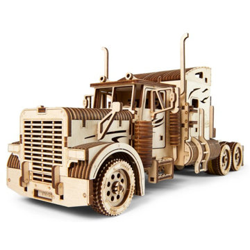 Obrázek Ugears 3D dřevěné mechanické puzzle VM-03 Tahač Heavy Boy