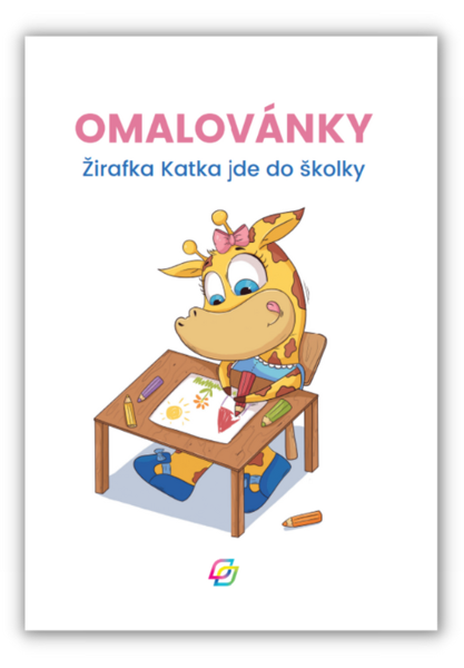 Obrázek Žirafka Katka jde do školky – omalovánky