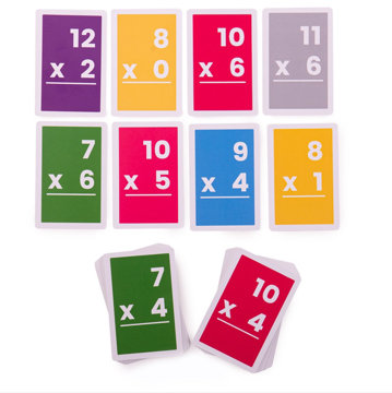 Obrázek Bigjigs Toys Kartičky násobení 7-12