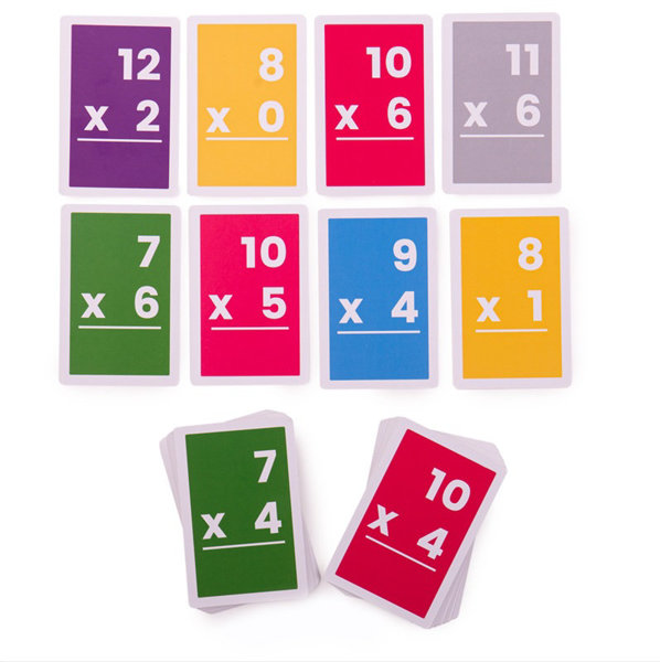 Obrázek Bigjigs Toys Kartičky násobení 7-12