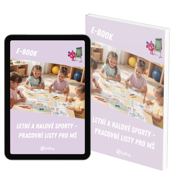 Obrázek E-book Letní a halové sporty - pracovní listy pro MŠ
