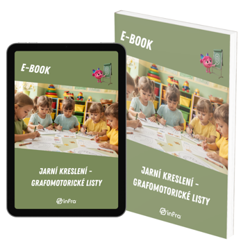 Obrázek E-book Jarní kreslení - grafomotorické listy
