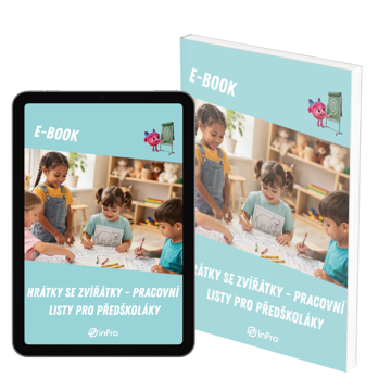 Obrázek E-book Hrátky se zvířátky - pracovní listy pro předškoláky