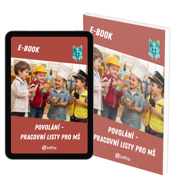 Obrázek E-book Povolání - pracovní listy pro MŠ