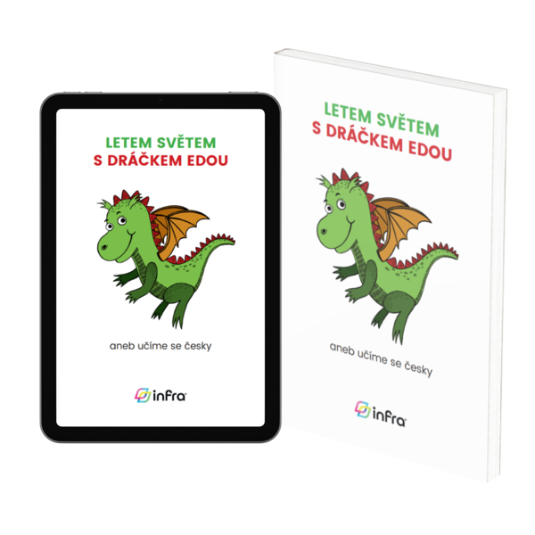 Obrázek E-book Letem světem s dráčkem Edou aneb učíme se česky